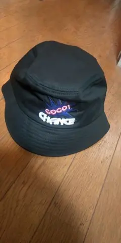 GO GO! CHANCE バケットハット 黒