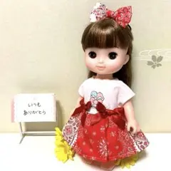 メルちゃんソランちゃんワンピース　♪286