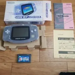 【美品】ゲームボーイアドバンス本体 箱・おまけ付き【レア】