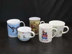 【未使用品】マグカップアソート 名探偵コナン他 5個セット