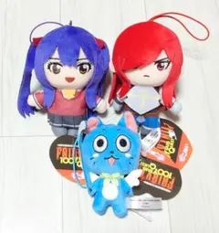 FAIRY TAIL フェアリーテイル ピコぬい ウェンディ エルザ ハッピー