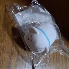 クレヨンしんちゃんぺたんこソフビマスコット　シロ