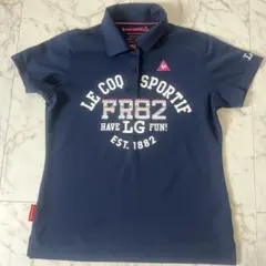 le coq sportif ネイビー ポロシャツ M