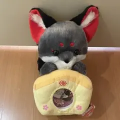ちょコンときつね　ぬいぐるみ時計　ようかん ★新品タグ付き★