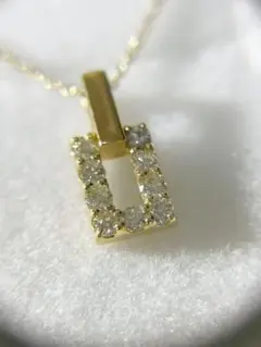 JEWELRY TSUTSUMI k18 ダイヤモンドネックレス 0.18ct