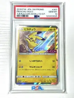 ポケモンカード　ピカチュウ 307/SM-P イオン　プロモ