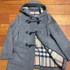 【未使用】BURBERRY BRIT バーバリーブリット ダッフルコート グレー