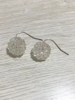 ガラス　ピアス