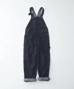 ネストローブ リネンデニムオーバーオール