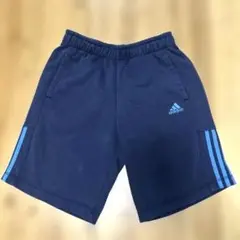 adidas SPORT ESSENTIALS ハーフパンツ ネイビー　Lサイズ