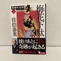 梅花下駄　照降町四季3巻　佐伯泰英