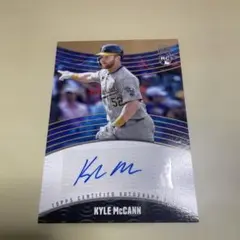 野球カード　 KYLE McCANN サイン入りカード 18/25