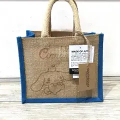 サンリオシナモンロールジュート素材トート