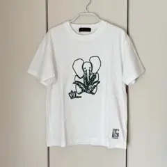 【キャバン （caban）】象刺繍 ホワイト Tシャツ