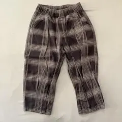 最終値下げ！H&M チェックパンツ　110センチ