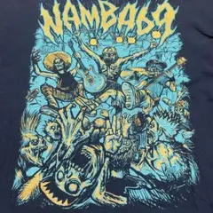 【GILDAN】音楽グラフィックTシャツ NAMBA69 スカル　L