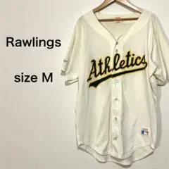 【古着】Rawlings Athletics ユニフォーム Tシャツ シャツ M