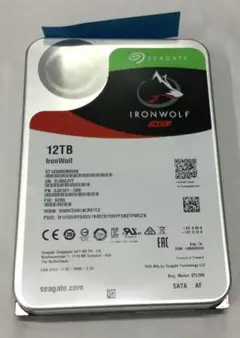 12TB HDD Seagate ST12000VN0008 ジャンク SATA