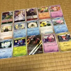 ポケモンゲーム15枚セット。