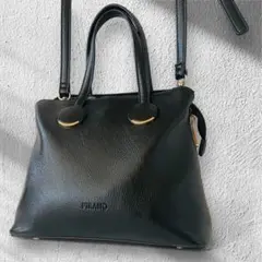 FIRANO フィラノ 2wayバッグ ブラック 美品 通勤通学