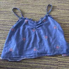 SOSH 花柄刺繍 ビスチェ 150