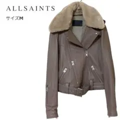 【極美品】ALLSAINTS オールセインツ★本革★ダブルライダースジャケットM