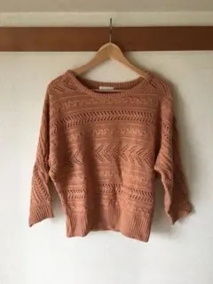 【美品】トゥエルブアジェンダのドルマンスリーブニット