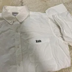 KITH 長袖 ボタンダウン シャツ M ホワイト