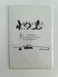 スヌーピー　神戸阪急　Peanuts LIFE&TIMES　アートカードセット