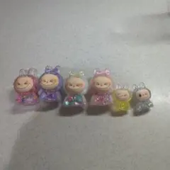ラブブ置物セット
