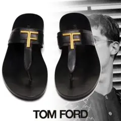 送料関税込み★TOM FORD★スムースレザーサンダル 送料関税込み☆TOM FORD☆スムースレザーサンダル 靴・ブーツ