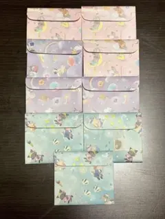 ハンドメイド 蛇腹ファイル ミニ 9個セット