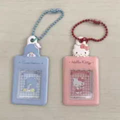 値下げ　サンリオ シークレットミニチュアチェキ用ホルダー キティ　タキシードサム