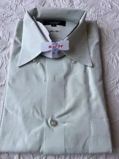 ⭐️美品⭐️Paul Stuart 半袖シャツ ライトグリーンLサイズ