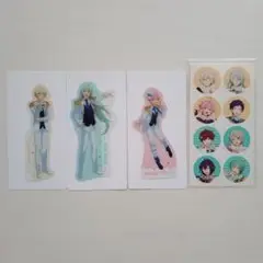 あんスタ　10th ポップアップ　クリアシート&ごほうびシール 英智 渉 桃李