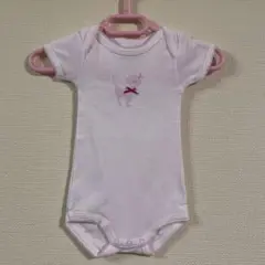 プチバトー ロンパース 60 ピンク