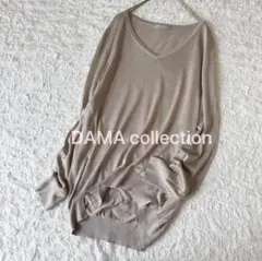 DAMA collection ダーマコレクション シルク100% ニット LL