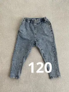 キッズ デニムカラー ウエストゴムパンツ