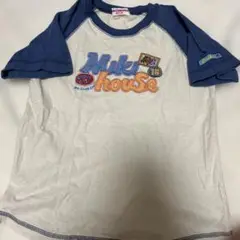 ミキハウス 半袖Tシャツ 130 レトロ
