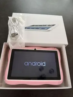 ピンク Androidタブレット キッズタブレット