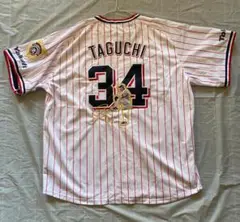 ヤクルトスワローズ 34 田口麗斗 ホームユニフォーム M レプリカユニホーム（ホーム）34田口 | 東京ヤクルトスワローズ