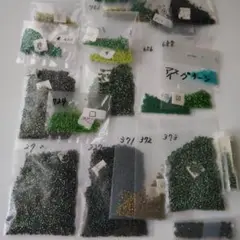デリカビーズ グリーン系