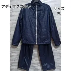 【美品】アディダスゴルフ レディース 中綿 上下セットアップ XL