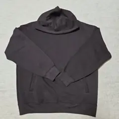 UNIQLO C スウェットオーバーサイズプルパーカー ダークブラウン L