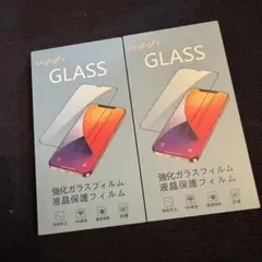 Aquos Wish 4 SH-52E ガラスフィルム ケース 2セット