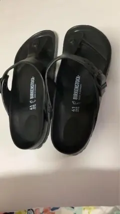 Birkenstock ブラック サンダル 41