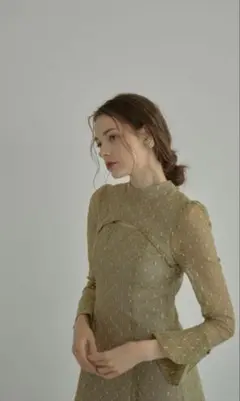 ANDRESD back open geometric dress