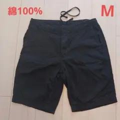 ユニクロ　ハーフパンツ　メンズ　Mサイズ　ネイビー　紺