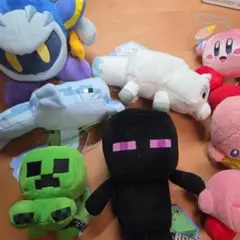 カービィ・エンダーマン・クリーパー ぬいぐるみセット