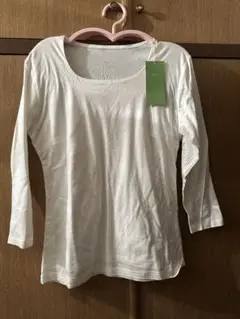 【タグ付未使用】オリヒカ 白地長袖カットソー